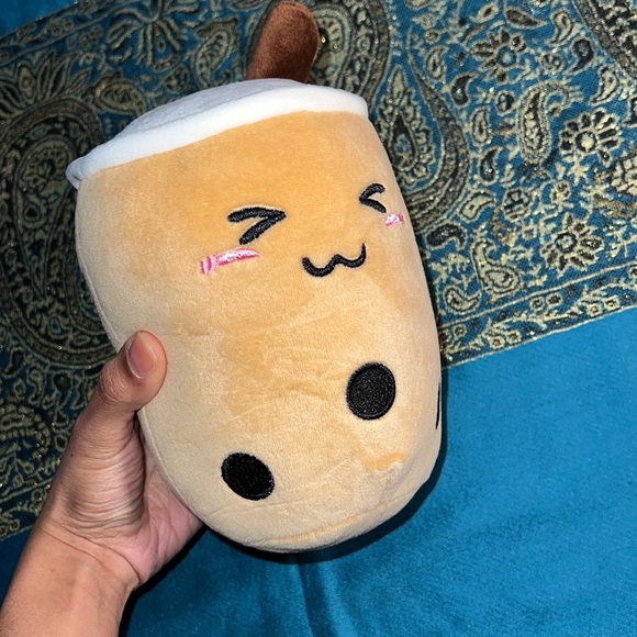 Brown Sugar Boba Tea Plushie - Picture 5 of 5